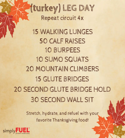 (turkey) LEG DAY