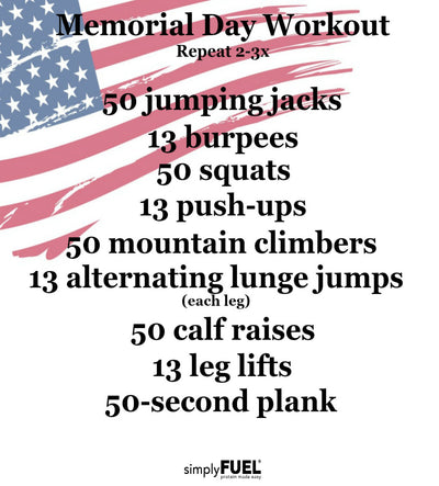 Memorial Day Workout